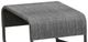 Homecrest™ Outdoor Living Customizable Infiniti Aluminum/Fabric Outdoor Sling Ottoman-1