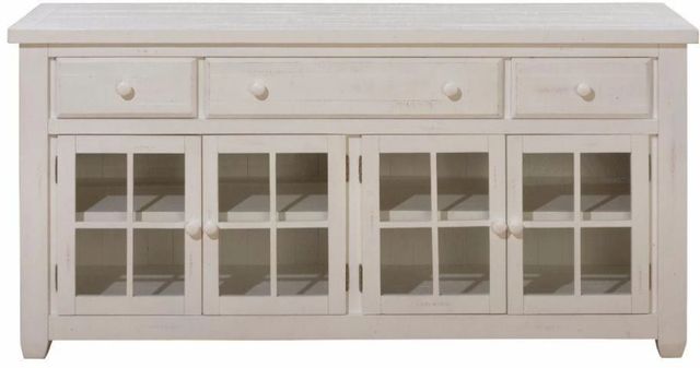 Jofran Inc. Madaket White Media Console-2
