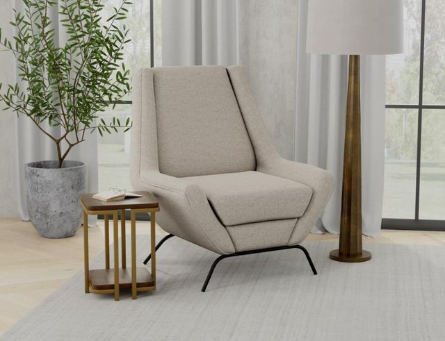 International Furniture Direct Tyne Beige Chair-1