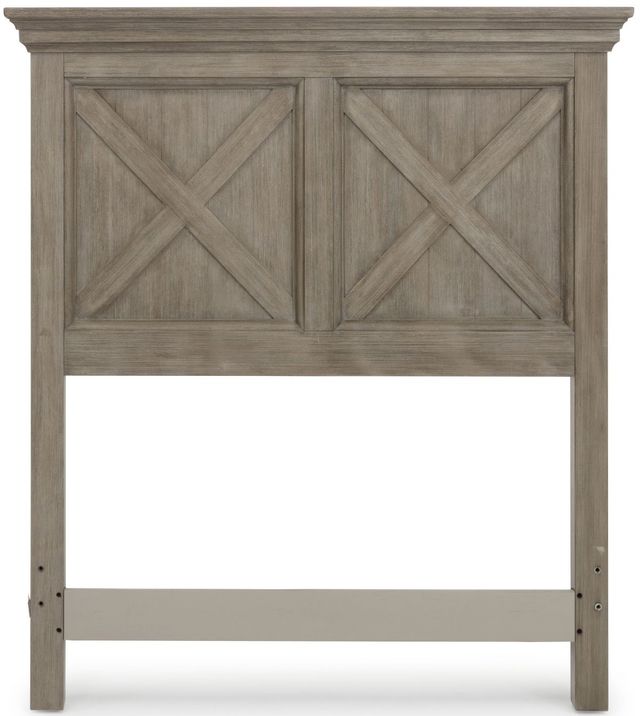 homestyles® Mountain Lodge Gray Twin Headboard-0