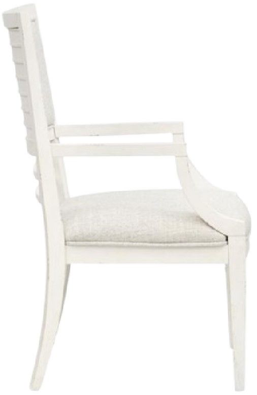 Magnussen Home® Echo Isles Driftwood and Sea Pearl Arm Chair-3