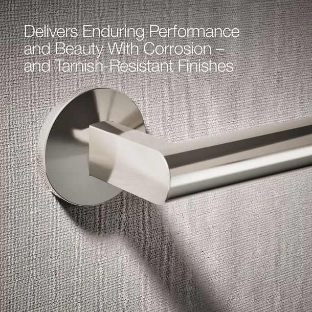KOHLER® Components® Vibrant Polished Nickel Towel Arm-4