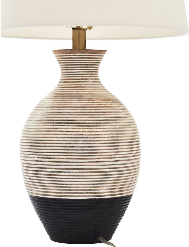 Renwil® Ignacio Black/Whitewash Table Lamp-3