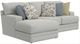 Jackson Furniture Stockbridge 2-Piece Slate Left-Arm Facing Sectional and Chaise-0