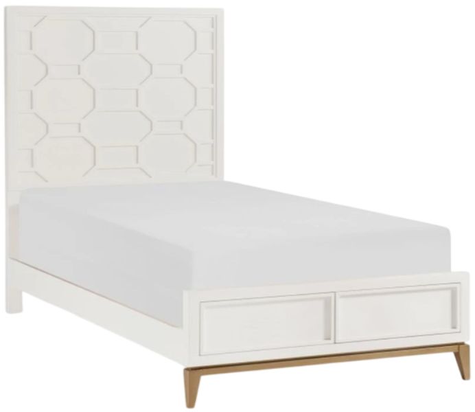 Legacy Kids Teen Chelsea by Rachael Ray White Twin Youth Panel Bed ...