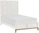 Legacy Kids Teen Chelsea by Rachael Ray White Twin Youth Panel Bed-0