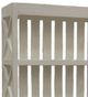 Million Dollar Rustic Frosted White Crate Bookcase-1