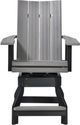 Nature's Best Furniture Customizable Contemporary Polyethylene Outdoor Swivel Counter Chair-2