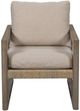 Vanguard® Furniture Customizable Drift Fabric/Teak Outdoor Chair-1