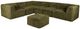 Furniture of America® Nappi Olive Green Large Sectional with Ottoman-0