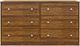 Ameriwood Home Ellwyn Bank Alder 6 Drawer Dresser-0