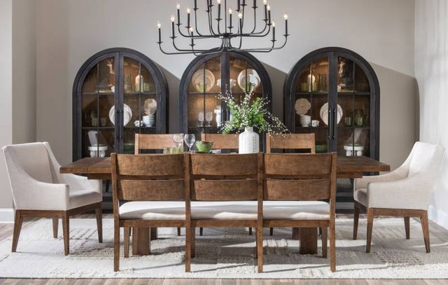 Legacy Classic Artisan's Place Vintage Pine Trestle Dining Table-1