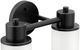 Moen® Iso™ Matte Black Two Globe Bath Light-1