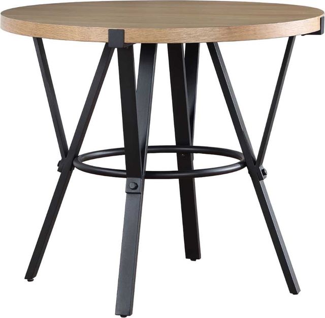 Steve Silver Co. Magnolia Black/Sand 42" Round Counter Dining Table