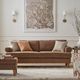Best® Home Furnishings Customizable Lumira Sofa with Honey Birch Legs-3