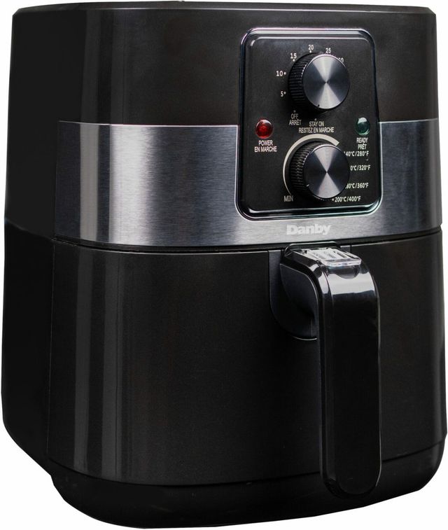 Danby® 3.2 Quart Black Air Fryer-1