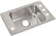 Elkay Lustertone® Classic Lustrous Satin Stainless Steel 31" x 20" x 6" 2-Hole Single Bowl Drop-in Classroom ADA Sink-0