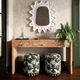 TOV Furniture Brandyss Honey Burl 54" Console Table-1