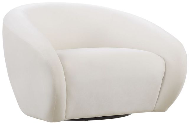 Uttermost® DeSoto Cream Swivel Chair-0