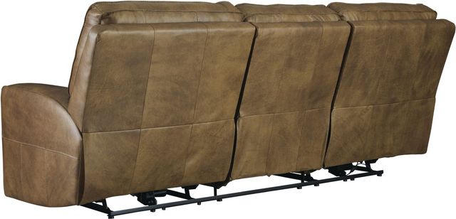 Signature Design by Ashley® Game Plan Caramel Power Reclining Sofa-1