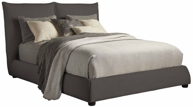 Parker House® Cumulus Cozy Charcoal Queen Bed-0