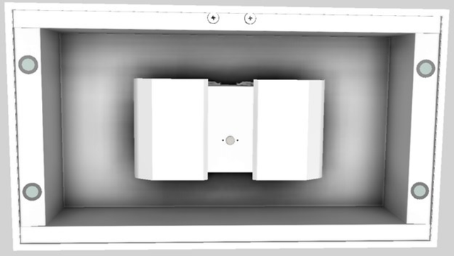 Vent-A-Hood® 48" White Contemporary Island Range Hood-2