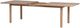 Classic Home Dawson Butterscotch Wooden Outdoor Extendable Dining Table-5