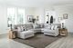 iAmerica Dunham Grey Power Chaise Reclining Sectional-0