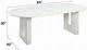 ACME Furniture Zayn White Dining Table-2