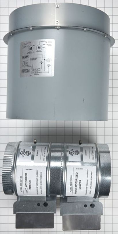 Whirlpool® Range Hood Round Air Kit-1