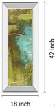 Classy Living Patrick St. Germain Aller Chartreuse 18" Wall Art-2
