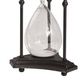 A & B Home Thetis Black/White 60-Minute Hourglass with Iron Stand-2