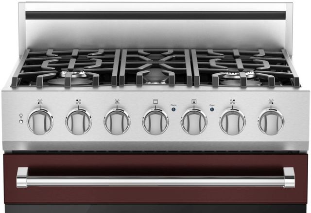 Viking® 3 Series 30" Kalamata Red Freestanding Liquid Propane Range-1