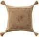 Nourison Home™ Mina Victory Vintage Pillow Beige Floral Center 18"x18" Throw Pillow-0
