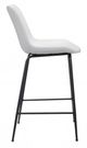 Zuo® Byron White Counter Chair-2