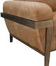 International Furniture Direct Loft Brown Caramel Loveseat-1