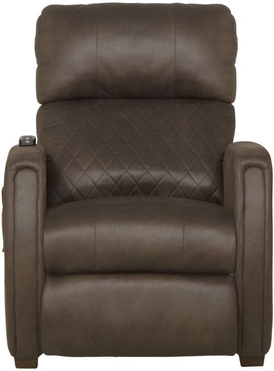 Catnapper® Relaxer Bark Power Lay Flat Recliner with Power Adjustable Headrest and Lumba-2