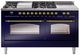 Ilve® Nostalgie II Series 60" Midnight Blue Pro Style Dual Fuel Range-0