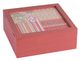 A & B Home 2-Piece Red Box Set-1