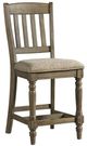 Intercon Balboa Park Brown/Roasted Oak Slat Stool-0