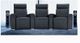 Jaymar 3 Piece Pony Black Gr. 10 Home Theater Sectional-2