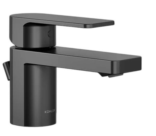 KOHLER® Parallel® Matte Black 1.0 GPM Low Single-Handle Bathroom Sink Faucet-0