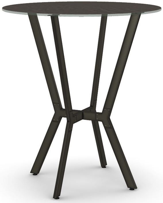 Amisco Customizable Norcross Starstone Round Bar Table-0