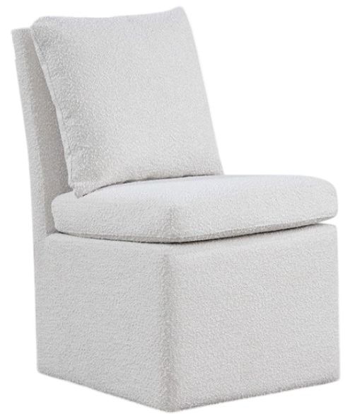 Furniture of America® Broager White Dining Chair-0