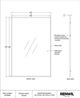 Renwil® Orchid Matte White Accent Mirror -5