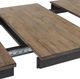 Intercon Beacon Walnut Dining Table with Charcoal Base-2
