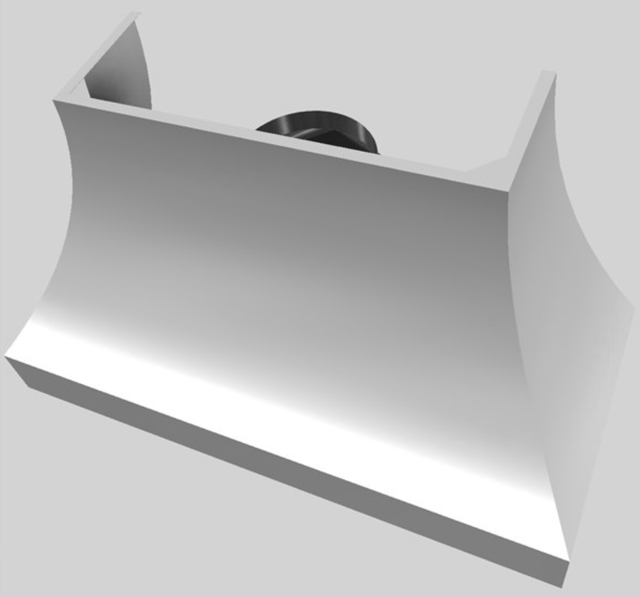 Vent-A-Hood® Designer Series 54" Stainless Steel Wall Mounted Range Hood-2
