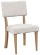 Steve Silver Co. Colvin 5-Piece White Top Dining Table Set with Toffee Base-2