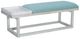 Powell® Max Aqua/Whitewash Bench with Tray-0