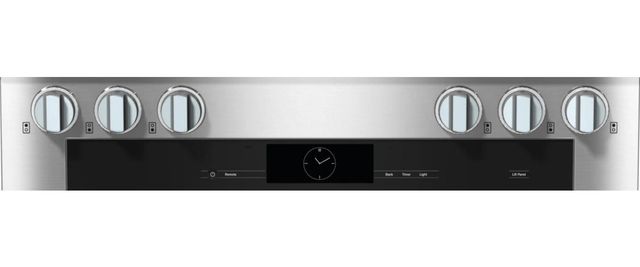 Miele 36" Natural Gas Clean Touch Steel Pro Style Dual Fuel Range-1